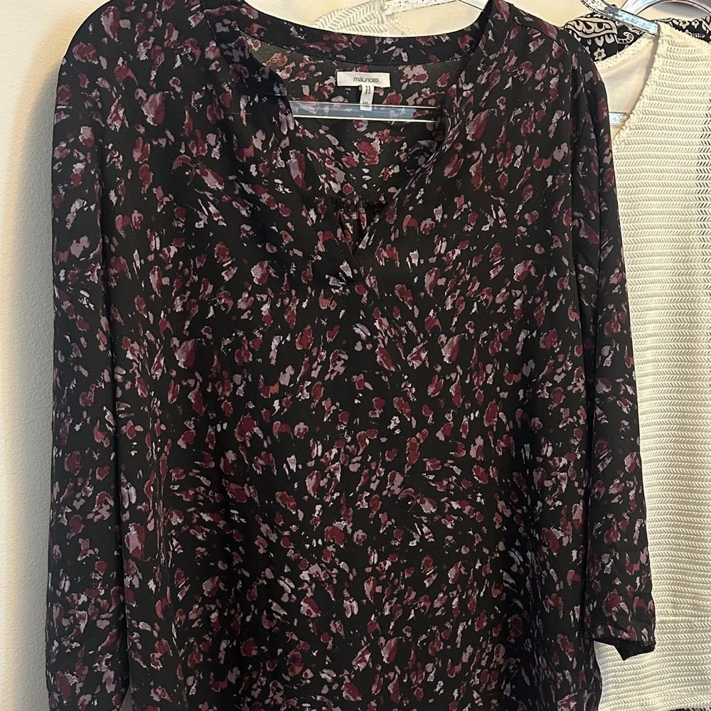 Women's Mixed Pattern Tops Set of 4 Size XL - Picture 2 of 14